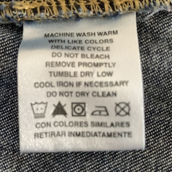 Liz Claiborne A-Line Denim Skirt Size 14. #221 - Picture 8 of 10